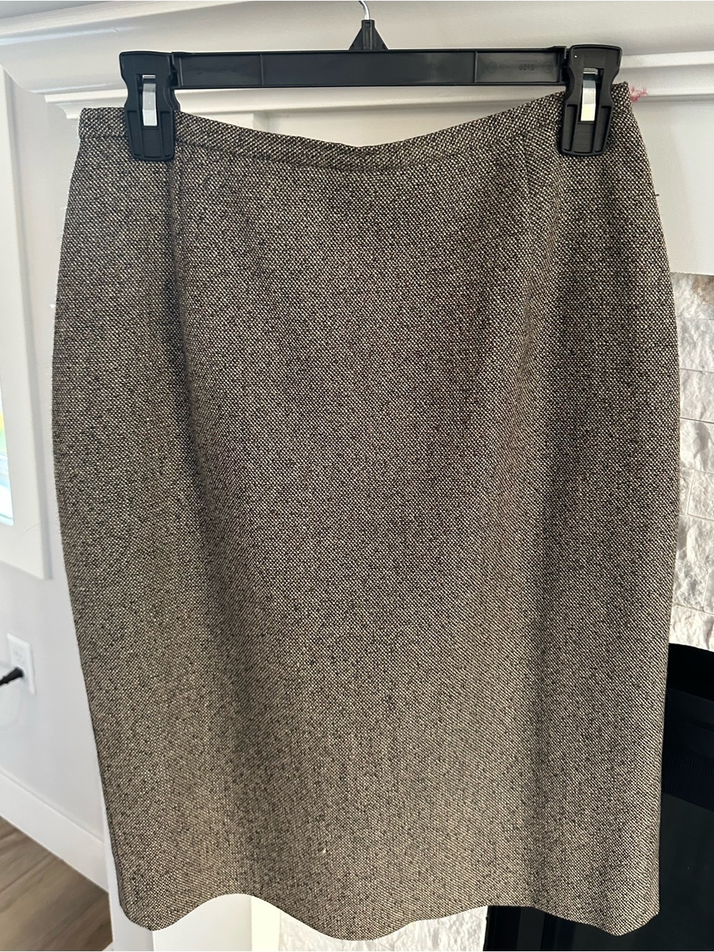 Pendleton Brown Tweed Pencil Skirt size 6